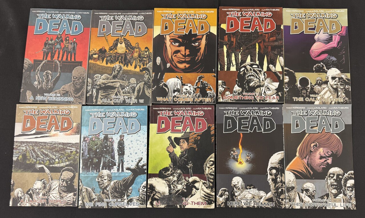 The Walking Dead Complete Series Volumes 1-32 Plus Bonus Volumes