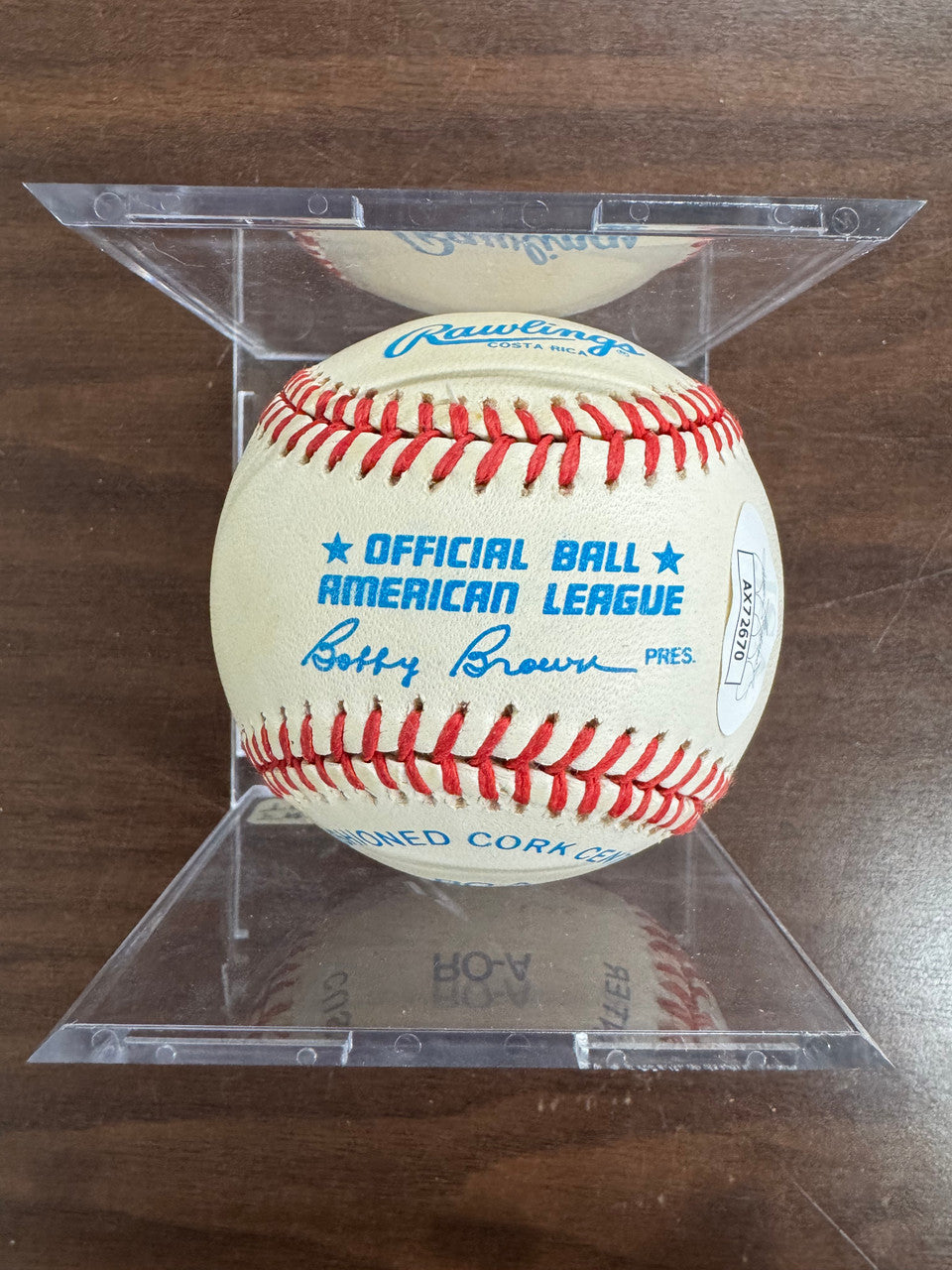 Frank Thomas Signed Autographed Rawlings OAL Baseball JSA *670
