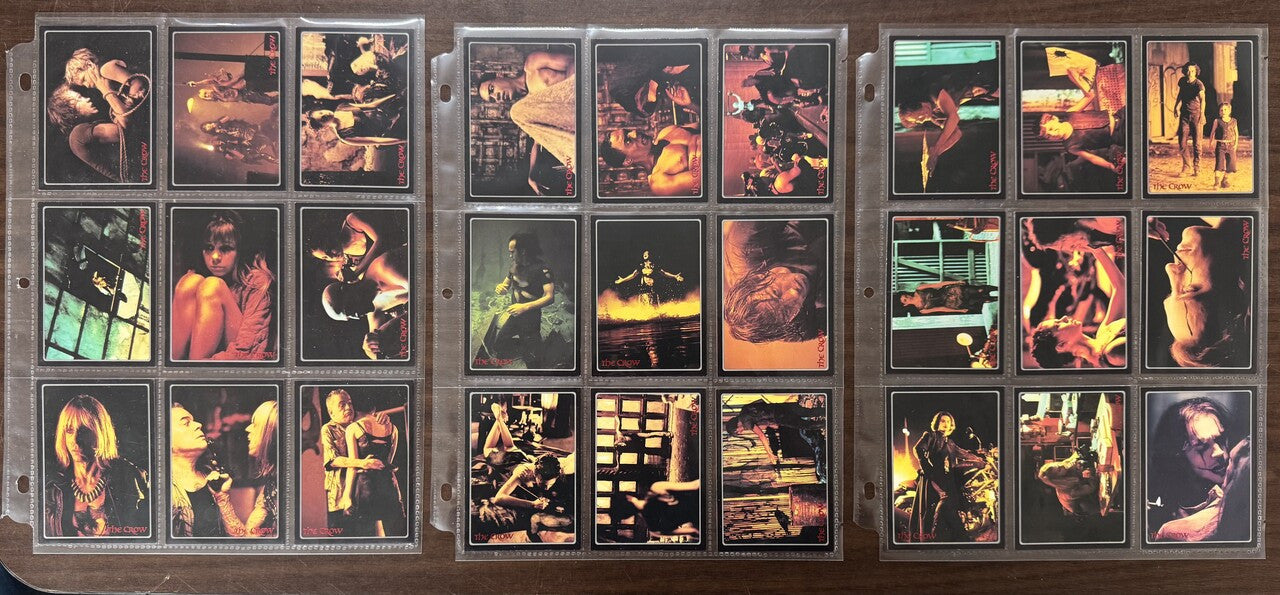 1996 Kitchen Sink Press Crow: City of Angels Complete Set (90) W/ Tattoos (10)