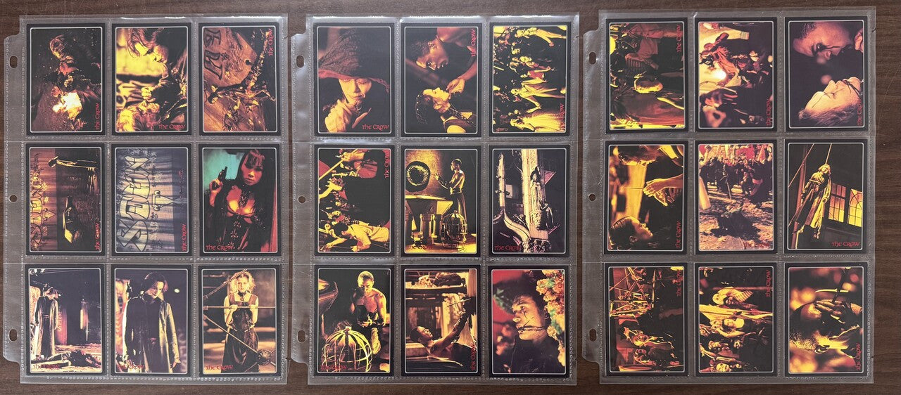 1996 Kitchen Sink Press Crow: City of Angels Complete Set (90) W/ Tattoos (10)