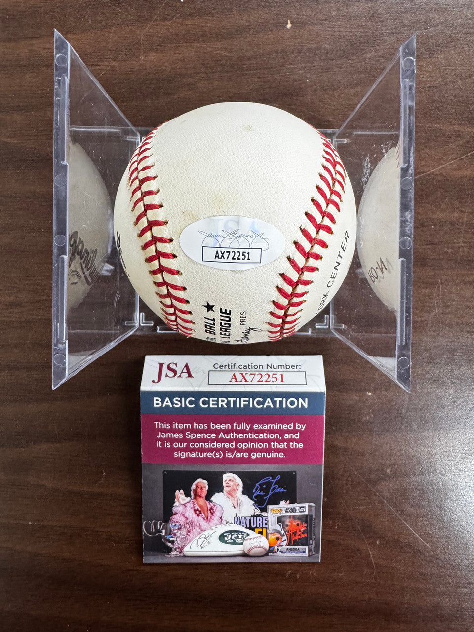 Willie Stargell Signed Autographed Rawlings ONL Baseball JSA *251