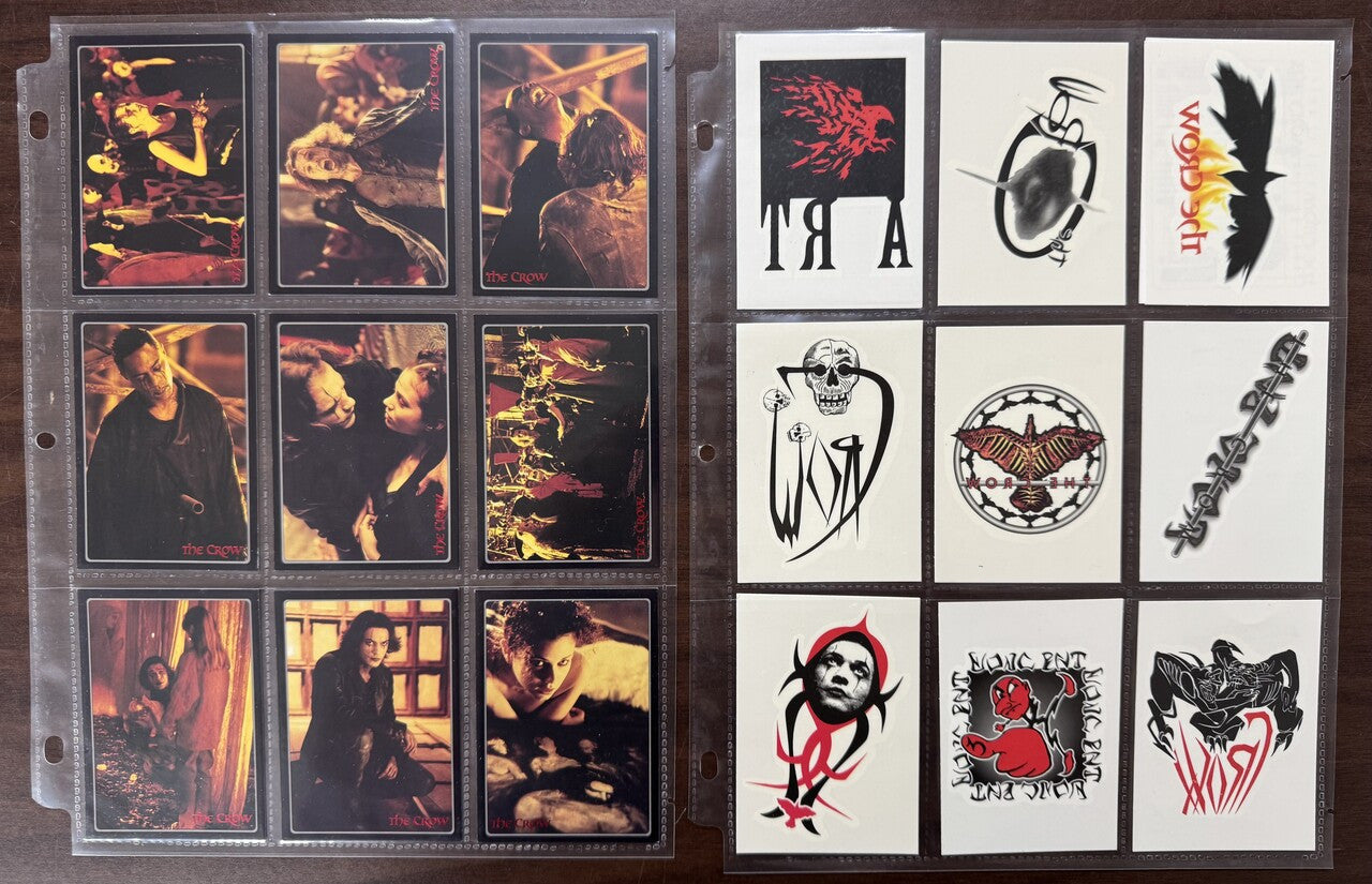 1996 Kitchen Sink Press Crow: City of Angels Complete Set (90) W/ Tattoos (10)