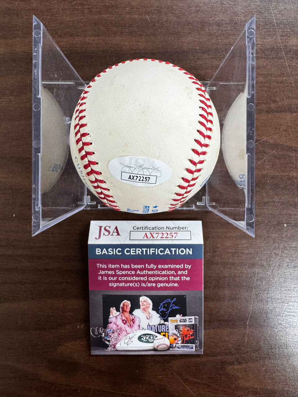 Kent Hrbek Signed Autographed Rawlings OAL Baseball JSA