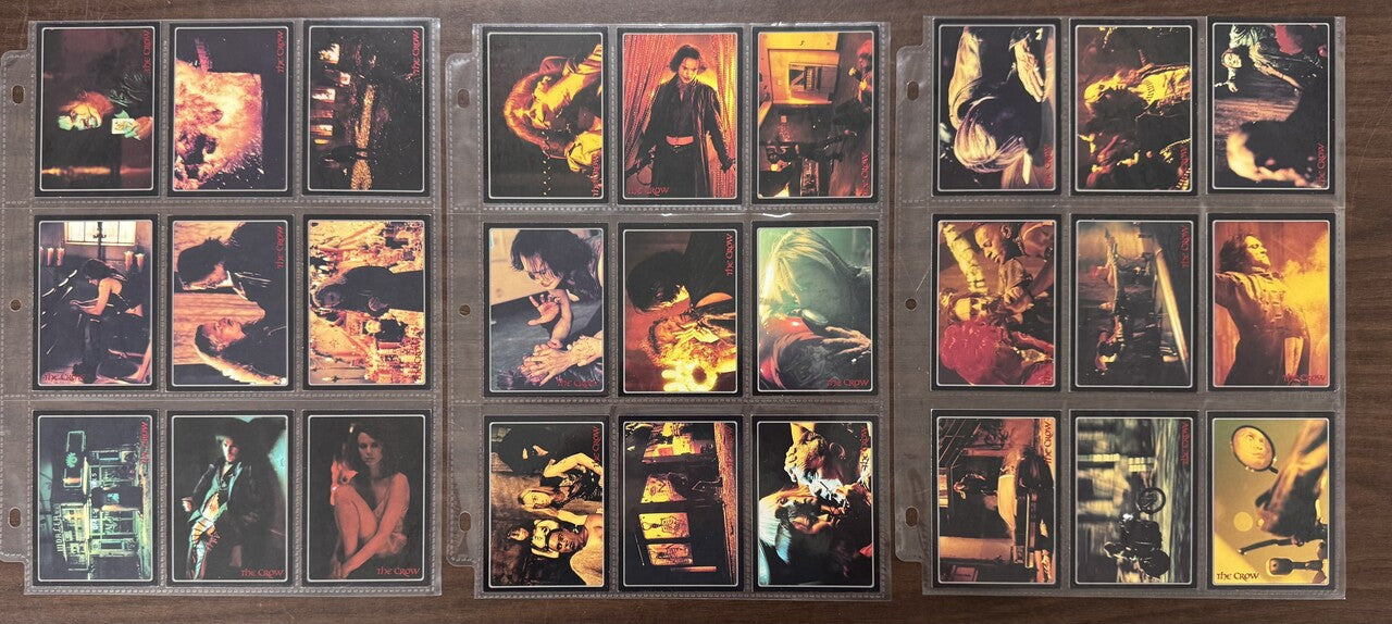 1996 Kitchen Sink Press Crow: City of Angels Complete Card Set (90)