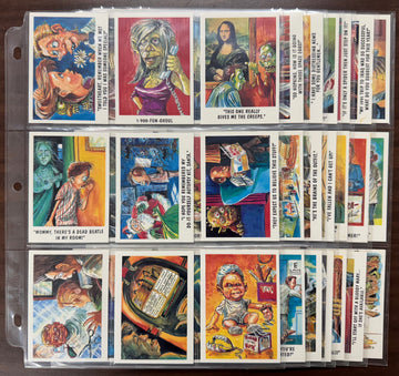 1992 Imagine You Slay Me! Complete Card Set (60) W/ Illustrator Inserts (3) NM