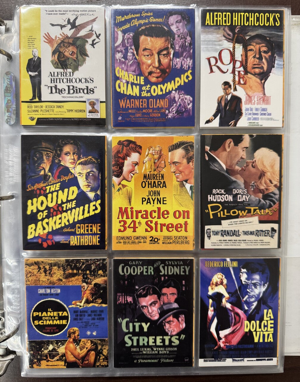 2007/09 Breygent Marketing Vintage Movie Posters Complete Sets NM