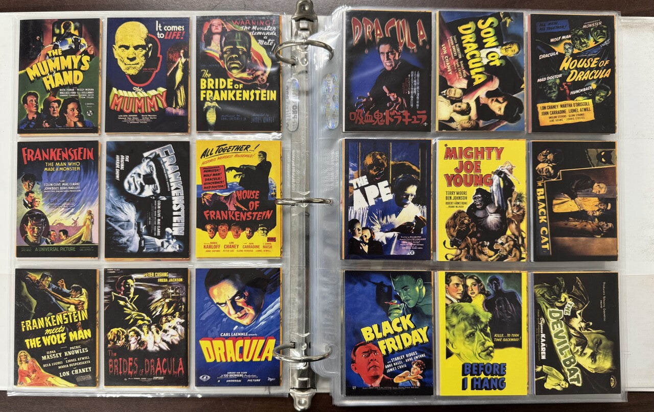 2007/09 Breygent Marketing Vintage Movie Posters Complete Sets NM