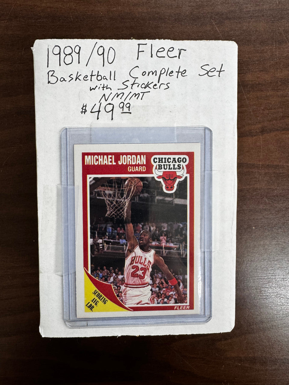1989-90 Fleer Basketball Complete Set (168) w/ Stickers (11) NM-MT