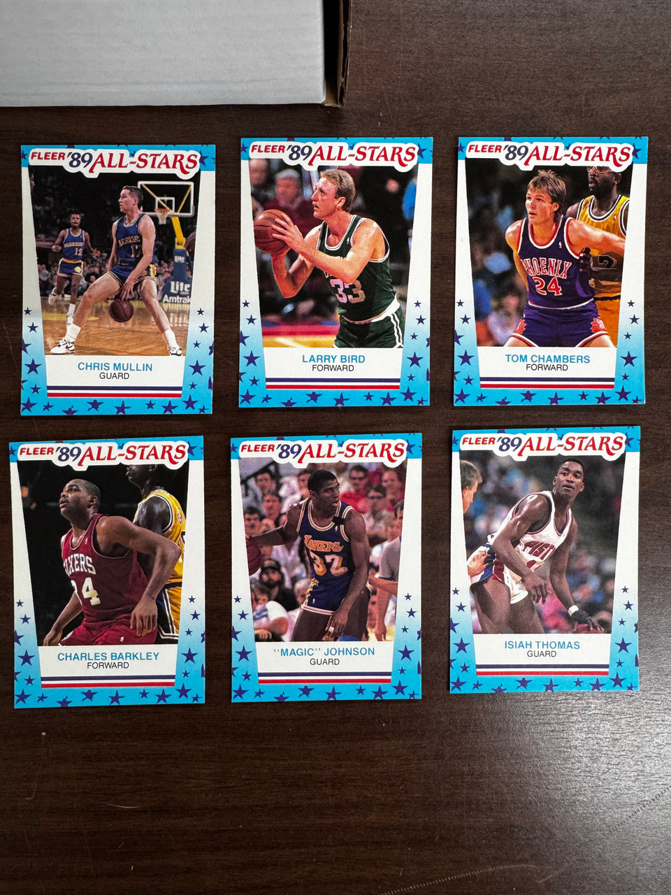 1989-90 Fleer Basketball Complete Set (168) w/ Stickers (11) NM-MT