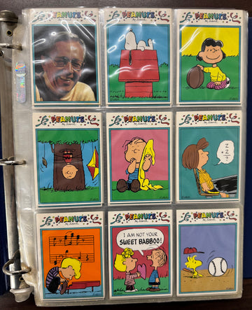 1992 Pro Sport Peanuts Complete Card Master Set (400) W/ Bonus Sets NM
