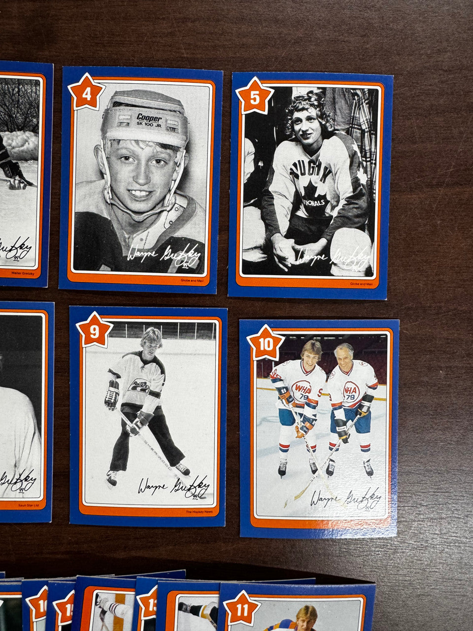 1982-83 Neilson's Wayne Gretzky Complete Set (50) NM Overall