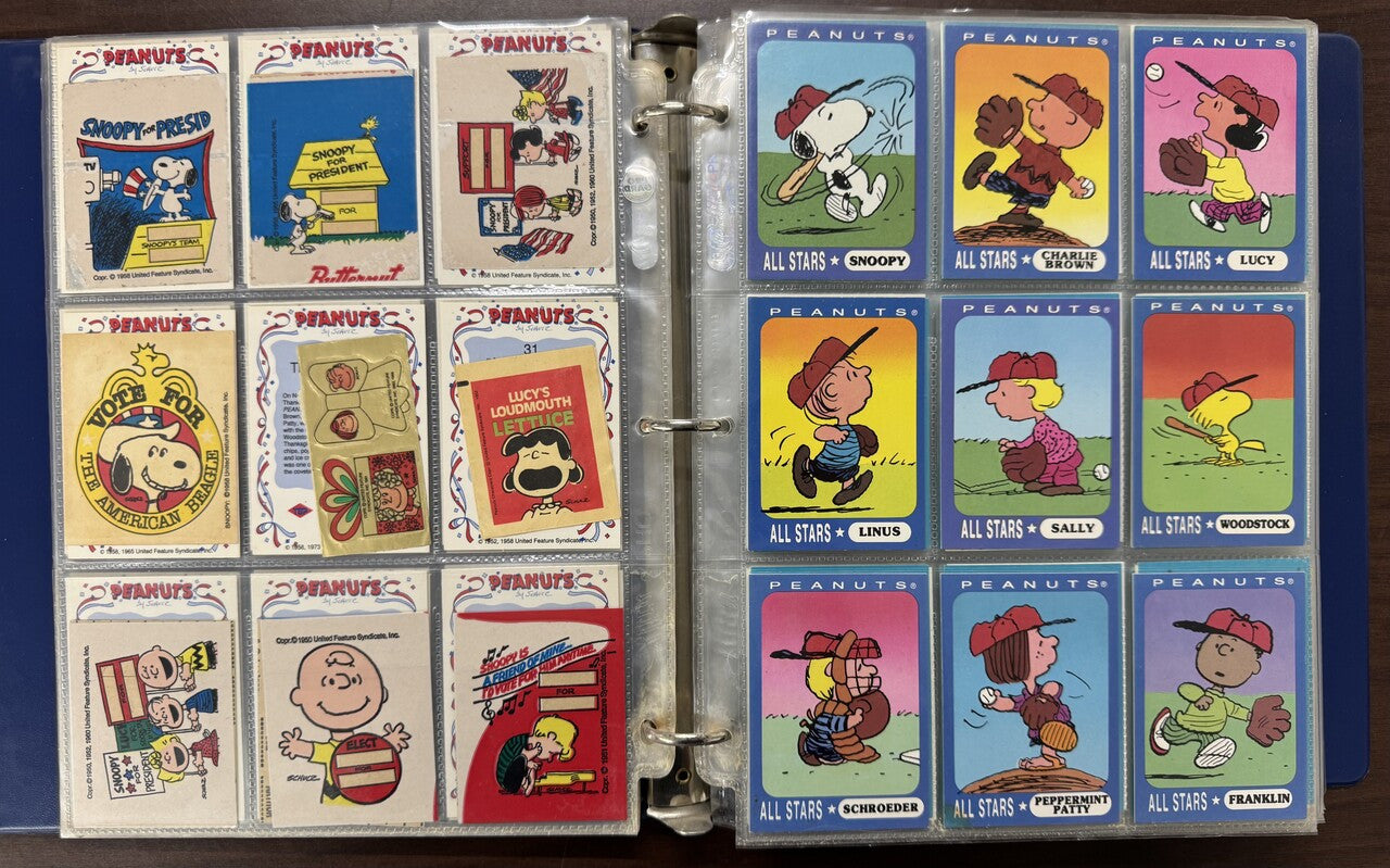1992 Pro Sport Peanuts Complete Card Master Set (400) W/ Bonus Sets NM