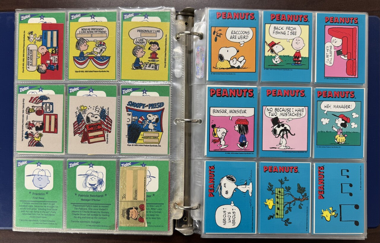 1992 Pro Sport Peanuts Complete Card Master Set (400) W/ Bonus Sets NM