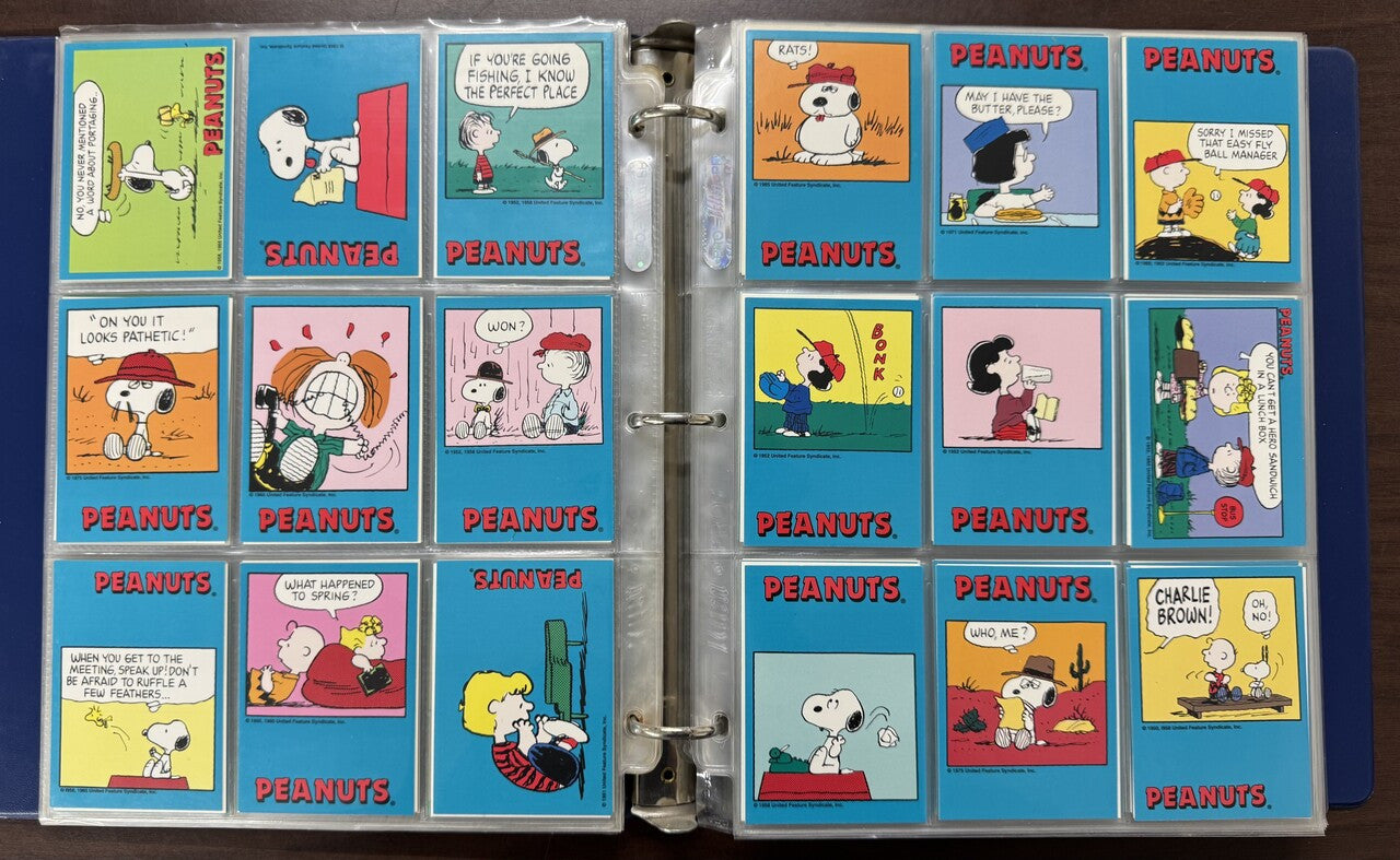 1992 Pro Sport Peanuts Complete Card Master Set (400) W/ Bonus Sets NM