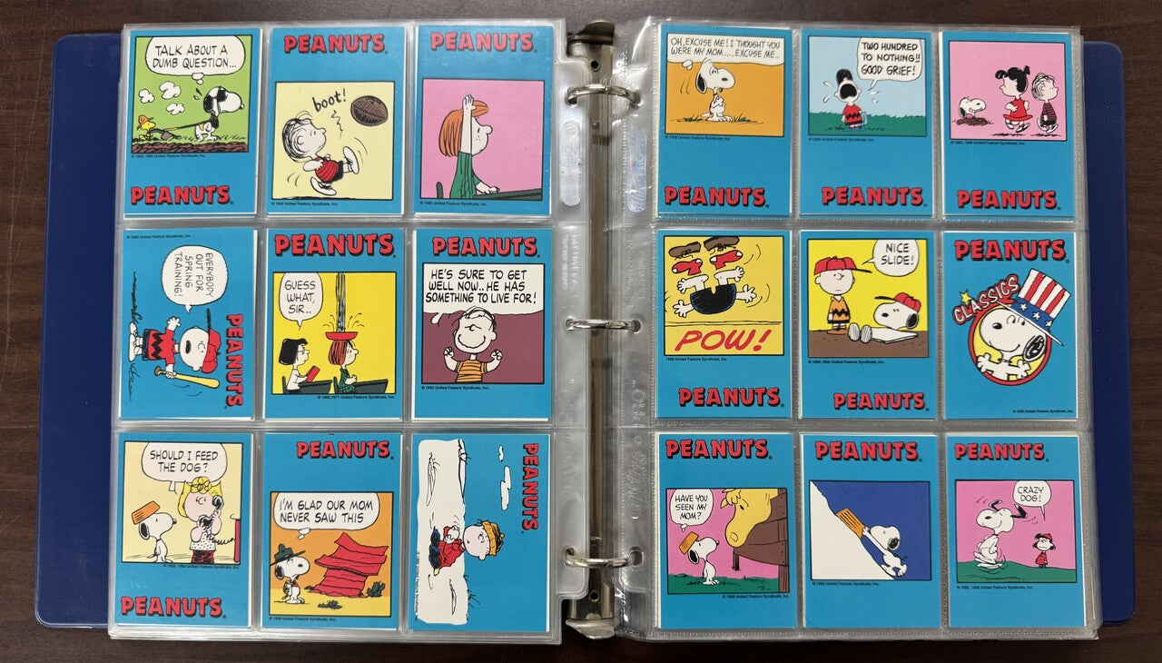1992 Pro Sport Peanuts Complete Card Master Set (400) W/ Bonus Sets NM
