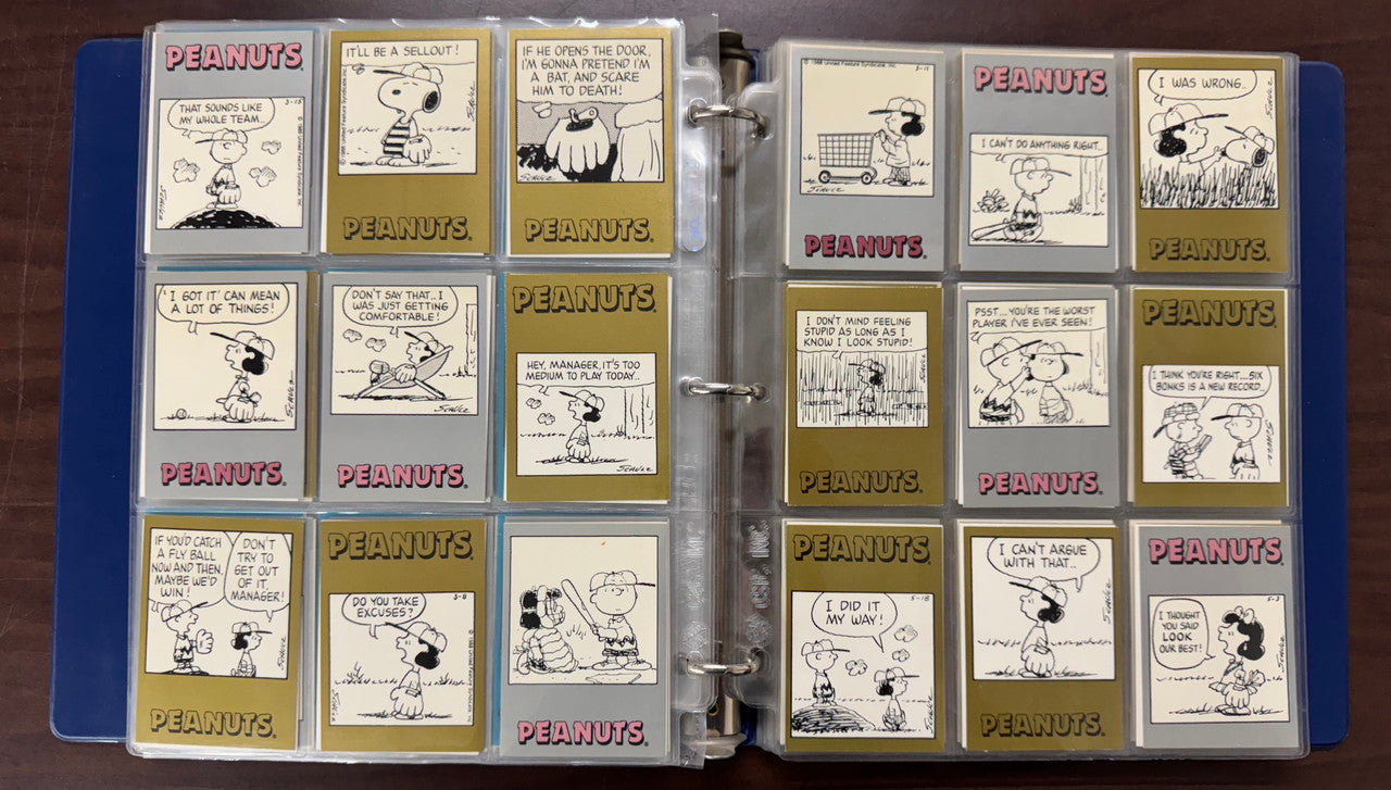 1992 Pro Sport Peanuts Complete Card Master Set (400) W/ Bonus Sets NM