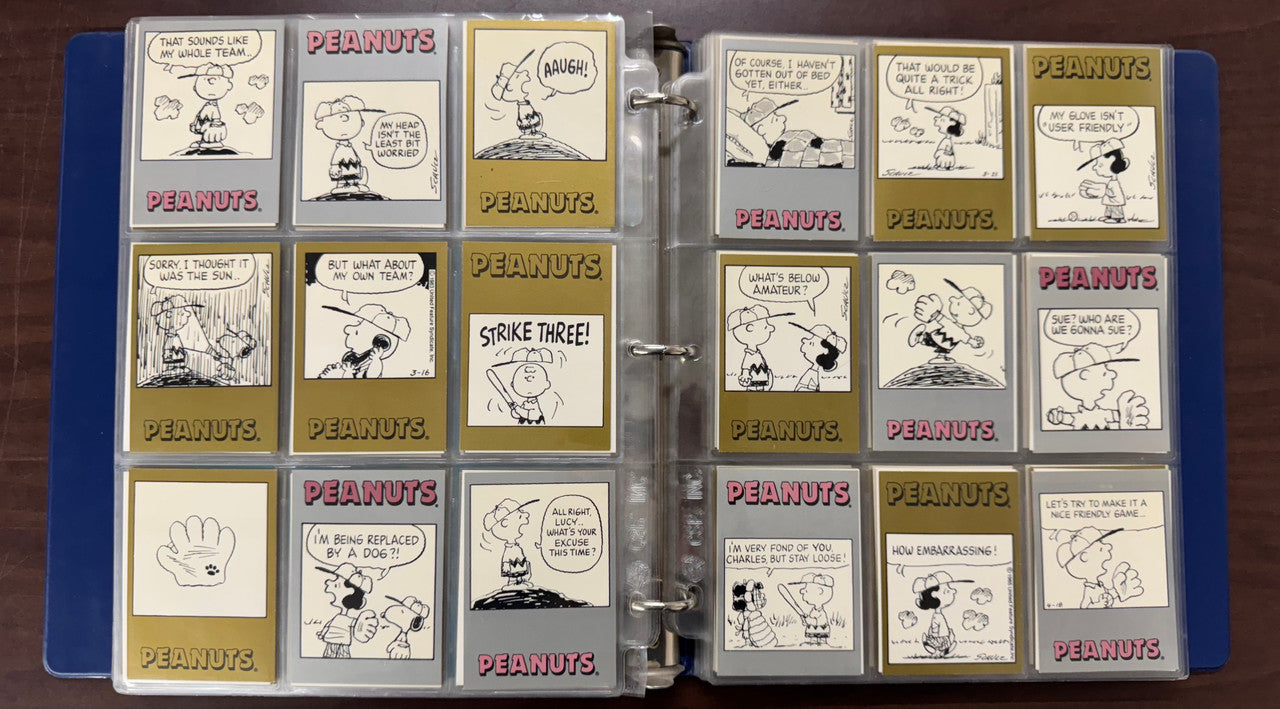 1992 Pro Sport Peanuts Complete Card Master Set (400) W/ Bonus Sets NM