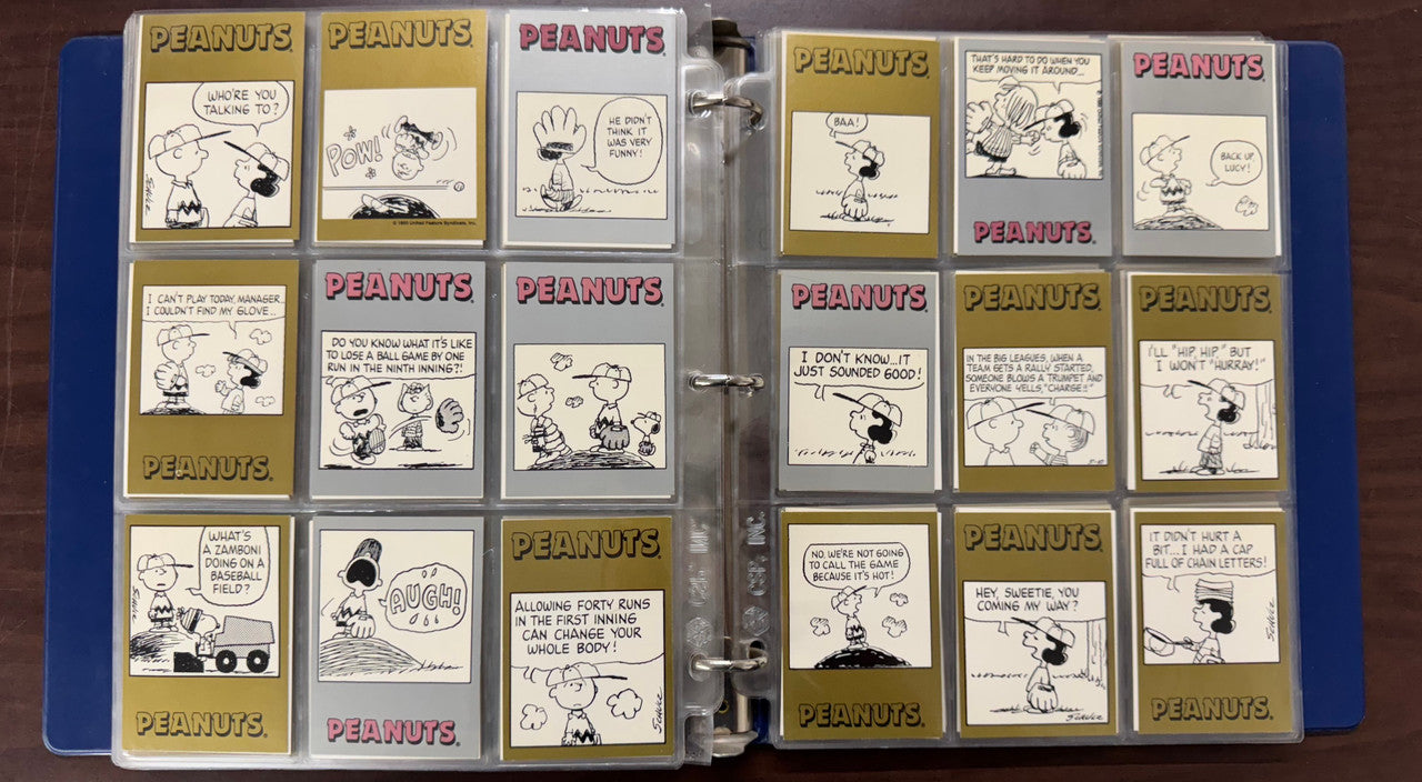 1992 Pro Sport Peanuts Complete Card Master Set (400) W/ Bonus Sets NM