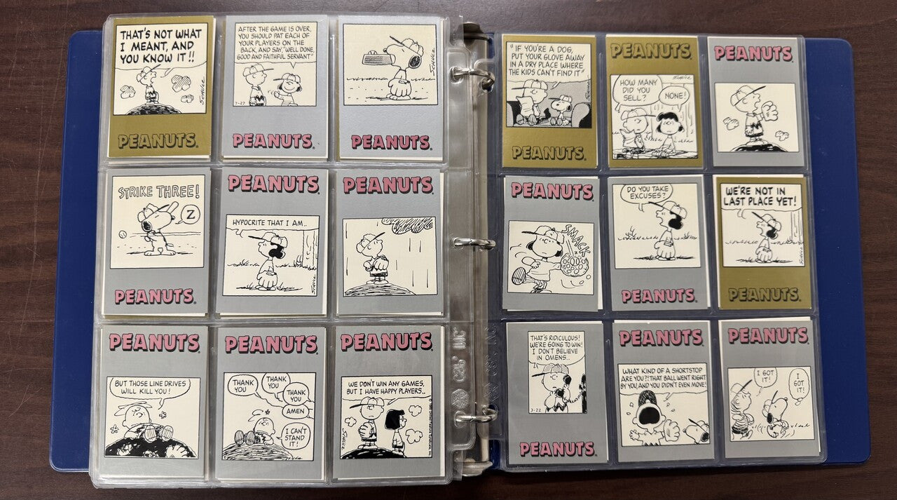 1992 Pro Sport Peanuts Complete Card Master Set (400) W/ Bonus Sets NM