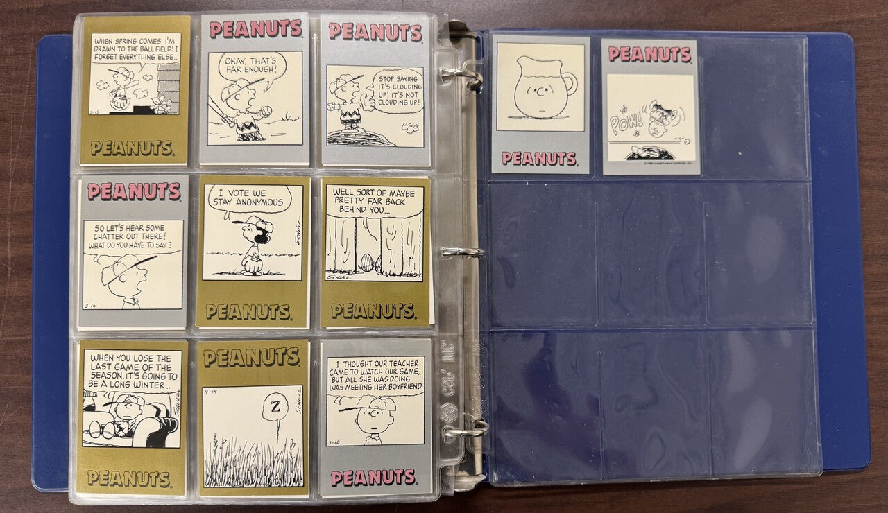 1992 Pro Sport Peanuts Complete Card Master Set (400) W/ Bonus Sets NM