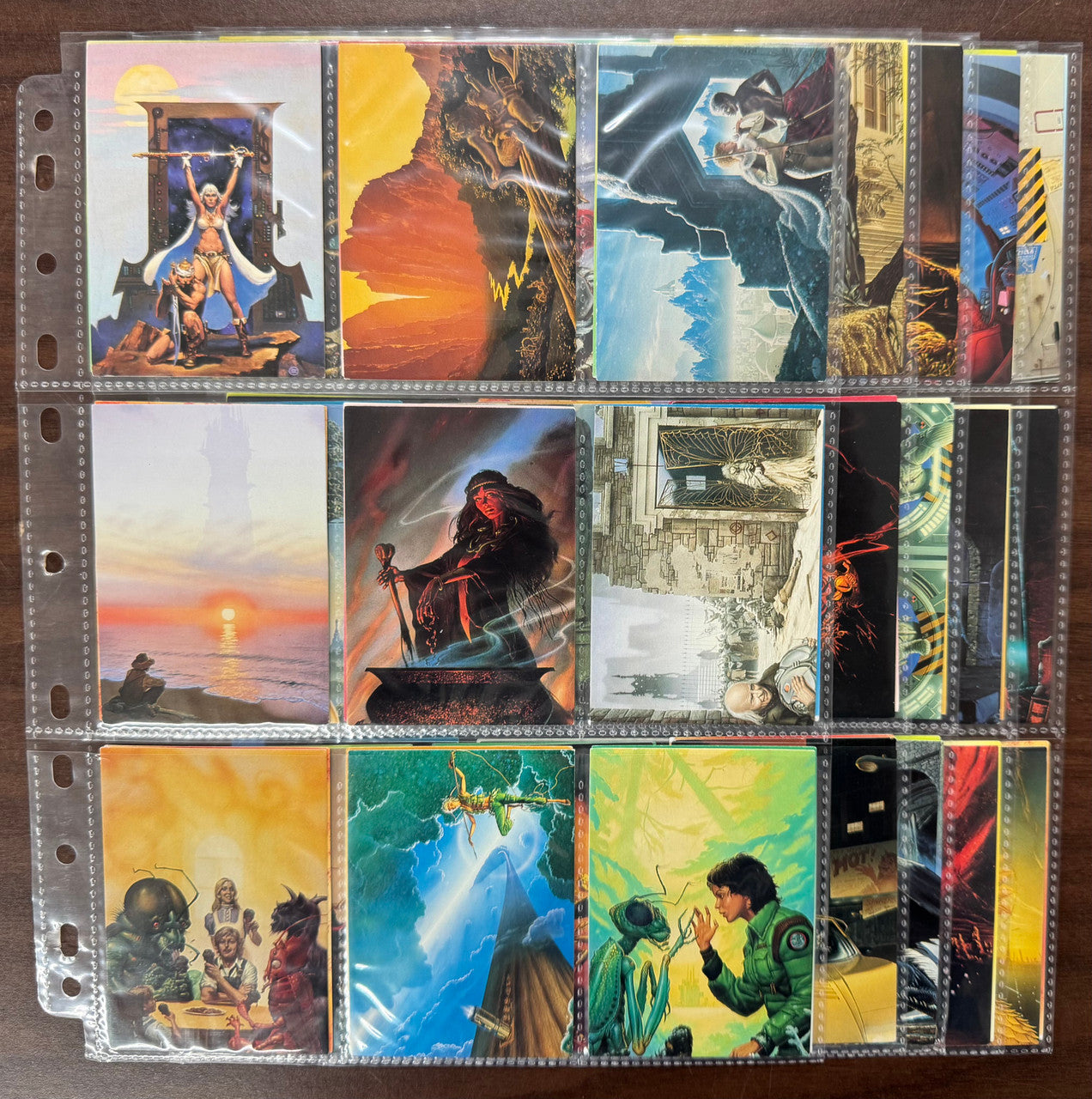 1993 Comic Images Adventures In Fantasy Complete Card Set (90) NM "A"