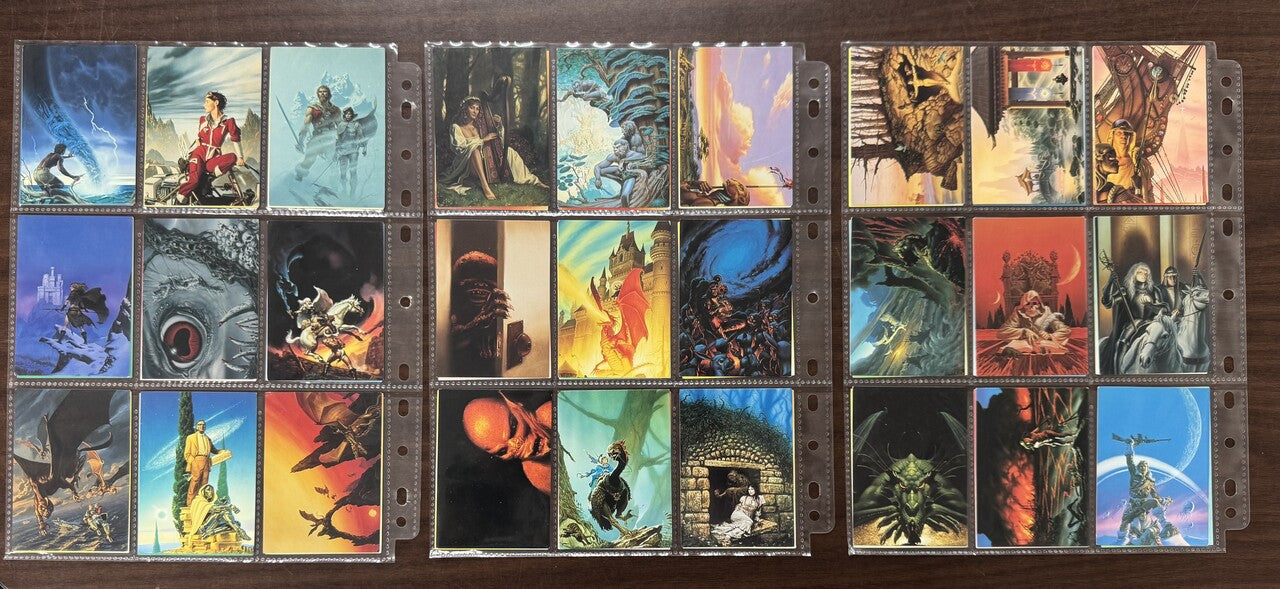 1993 Comic Images Adventures In Fantasy Complete Card Set (90) NM "A"