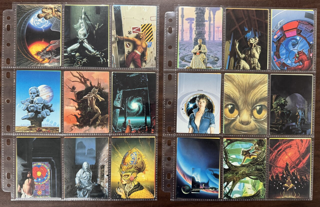 1993 Comic Images Adventures In Fantasy Complete Card Set (90) NM "A"