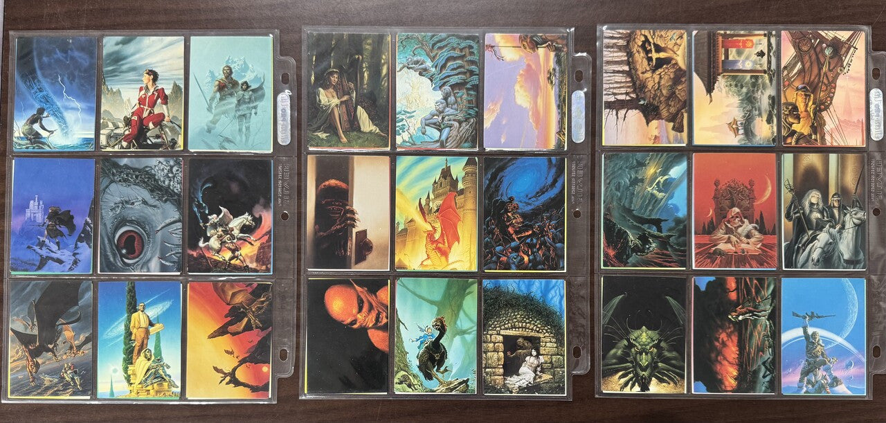 1993 Comic Images Adventures In Fantasy Complete Card Set (90) NM "B"
