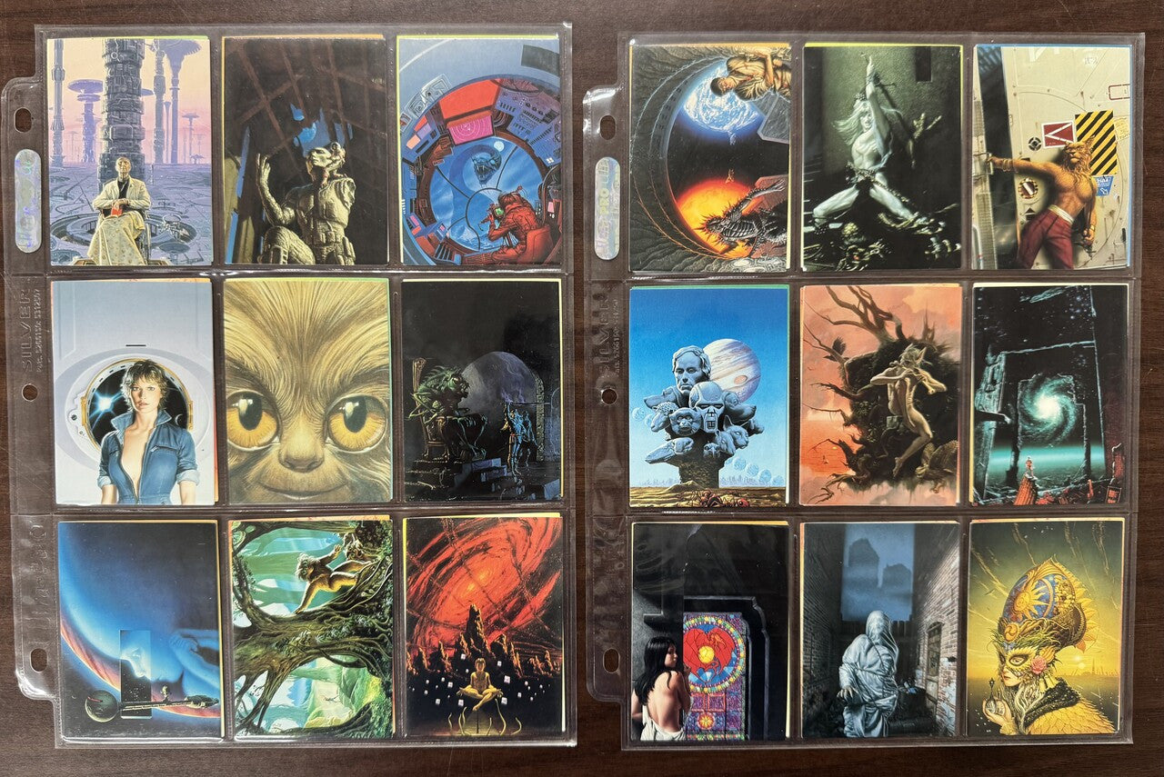 1993 Comic Images Adventures In Fantasy Complete Card Set (90) NM "B"