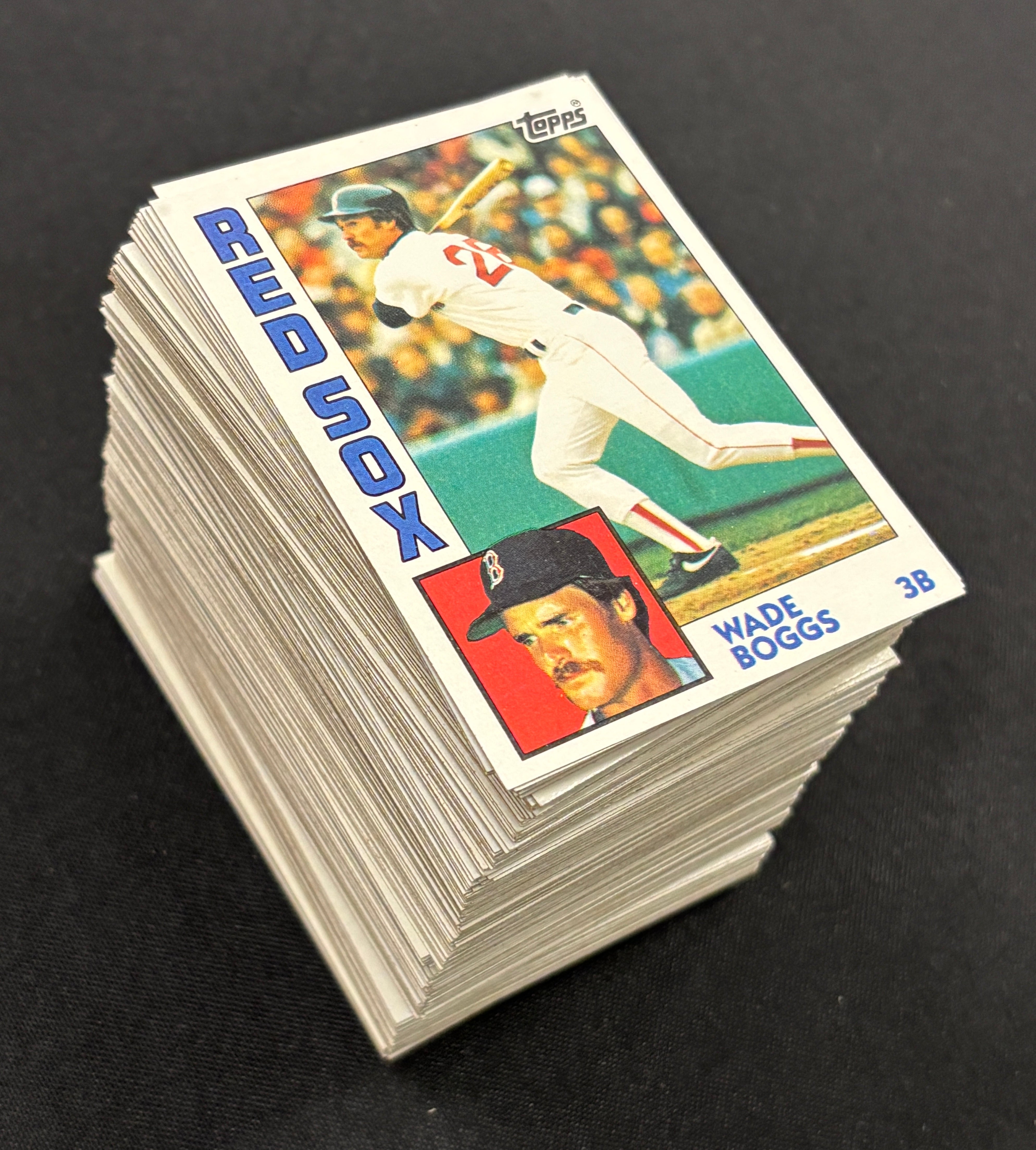 1984 Topps Wade Boggs #30 (Lot of 190)