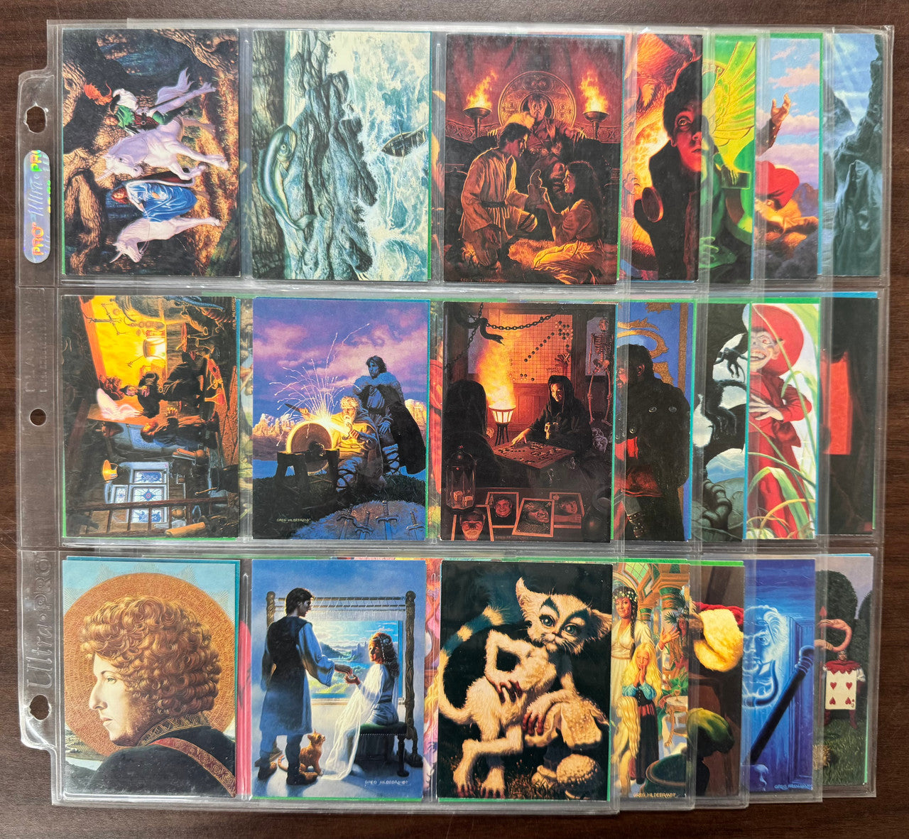 1993 Comic Images 30 Years of Magic Hildebrandt II Complete Card Set (90) NM