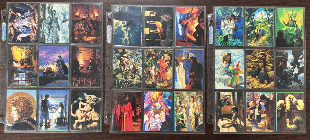 1993 Comic Images 30 Years of Magic Hildebrandt II Complete Card Set (90) NM