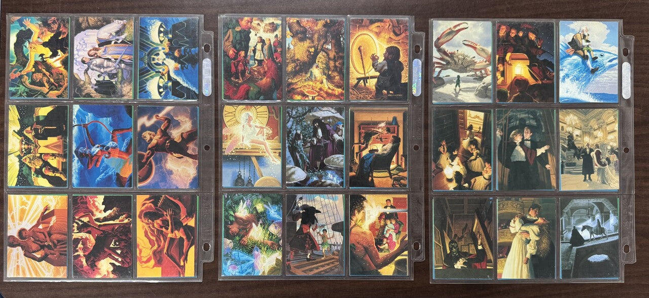 1993 Comic Images 30 Years of Magic Hildebrandt II Complete Card Set (90) NM