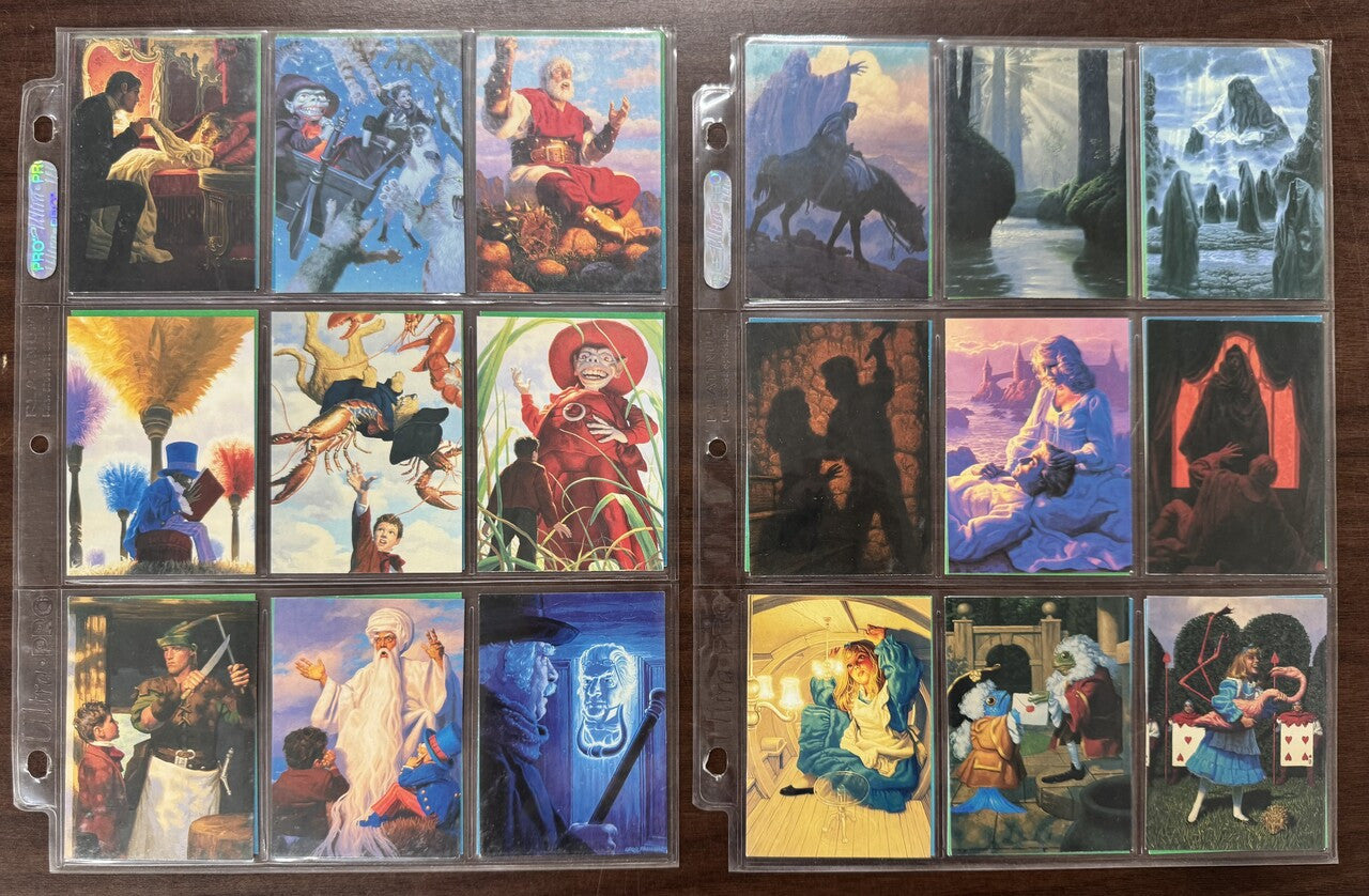 1993 Comic Images 30 Years of Magic Hildebrandt II Complete Card Set (90) NM