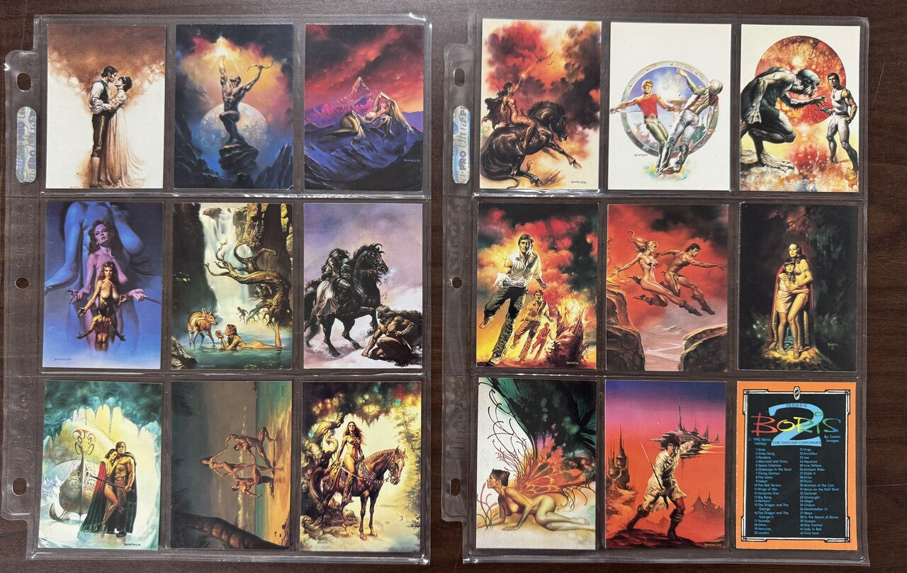 1992 Comic Images Boris Series II Complete Card Set (90) NM