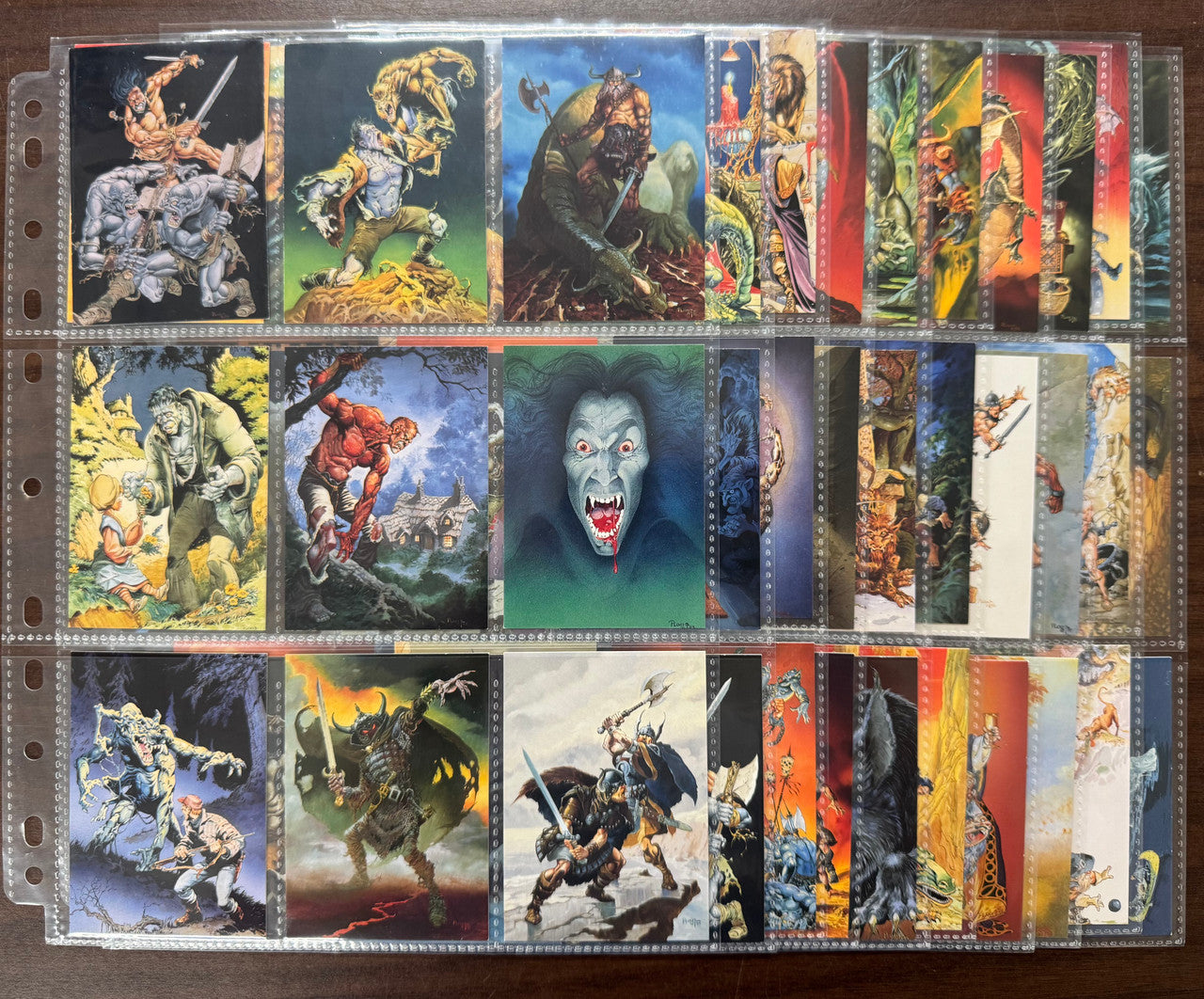 1994 FPG Mike Ploog Complete Card Set (90) NM