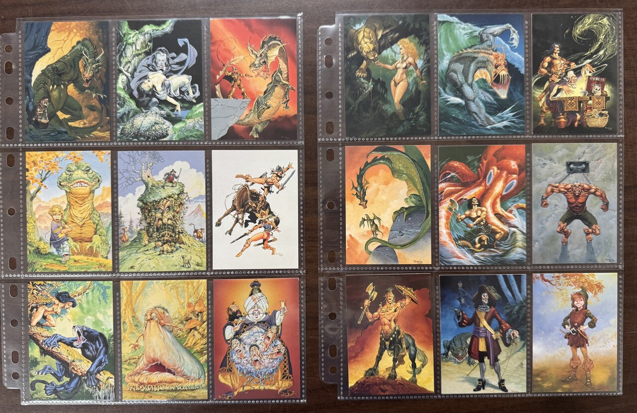 1994 FPG Mike Ploog Complete Card Set (90) NM