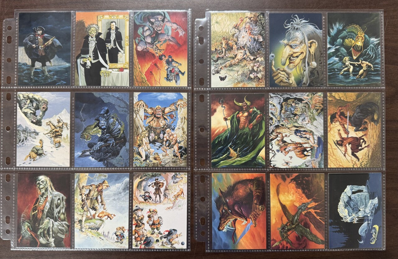 1994 FPG Mike Ploog Complete Card Set (90) NM