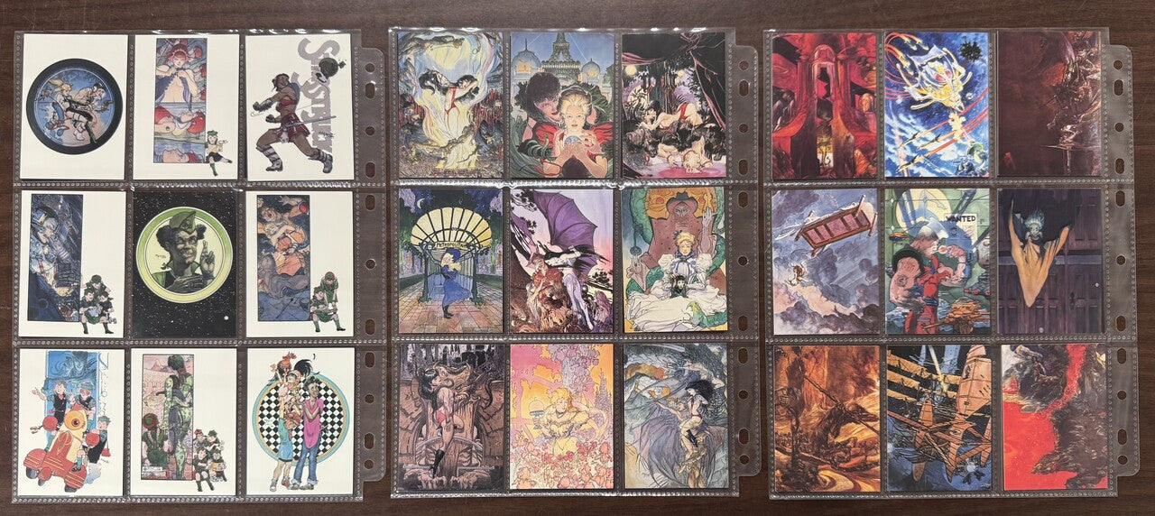 1994 FPG Michael Kaluta Series 1-2 Complete Card Sets (180) NM