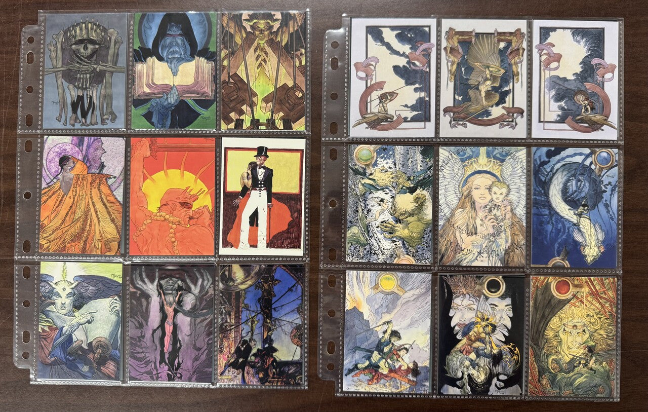 1994 FPG Michael Kaluta Series 1-2 Complete Card Sets (180) NM