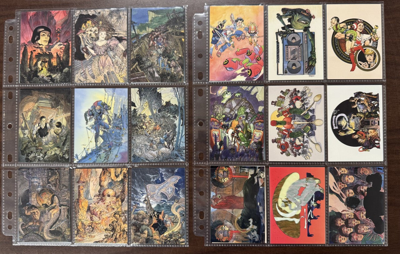 1994 FPG Michael Kaluta Series 1-2 Complete Card Sets (180) NM