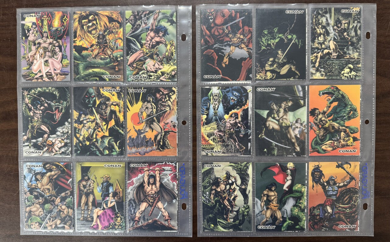 2004 Rittenhouse Conan Complete Card Set (72)