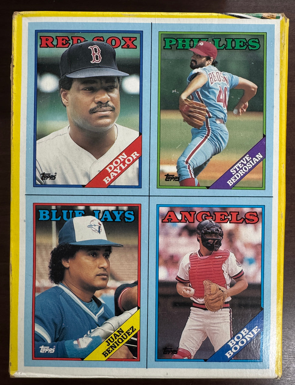 1988 Topps Baseball Wax Box 36 Factory Sealed Packs