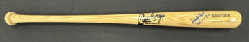 Julio Franco Signed Autographed Inscribed Rawlings Baseball Bat JSA *737