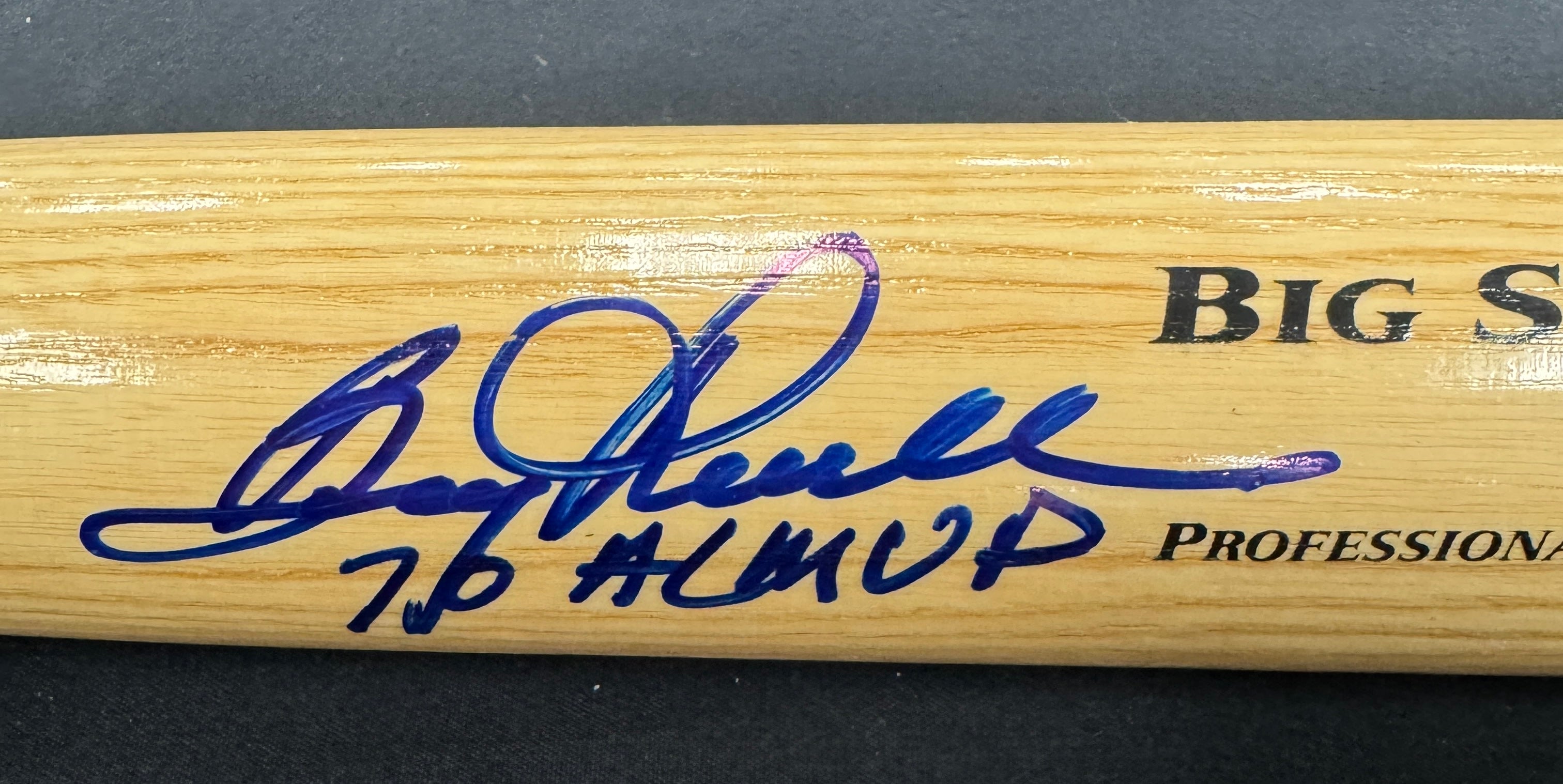 Boog Powell Signed Autographed Inscribed Rawlings Baseball Bat JSA *784