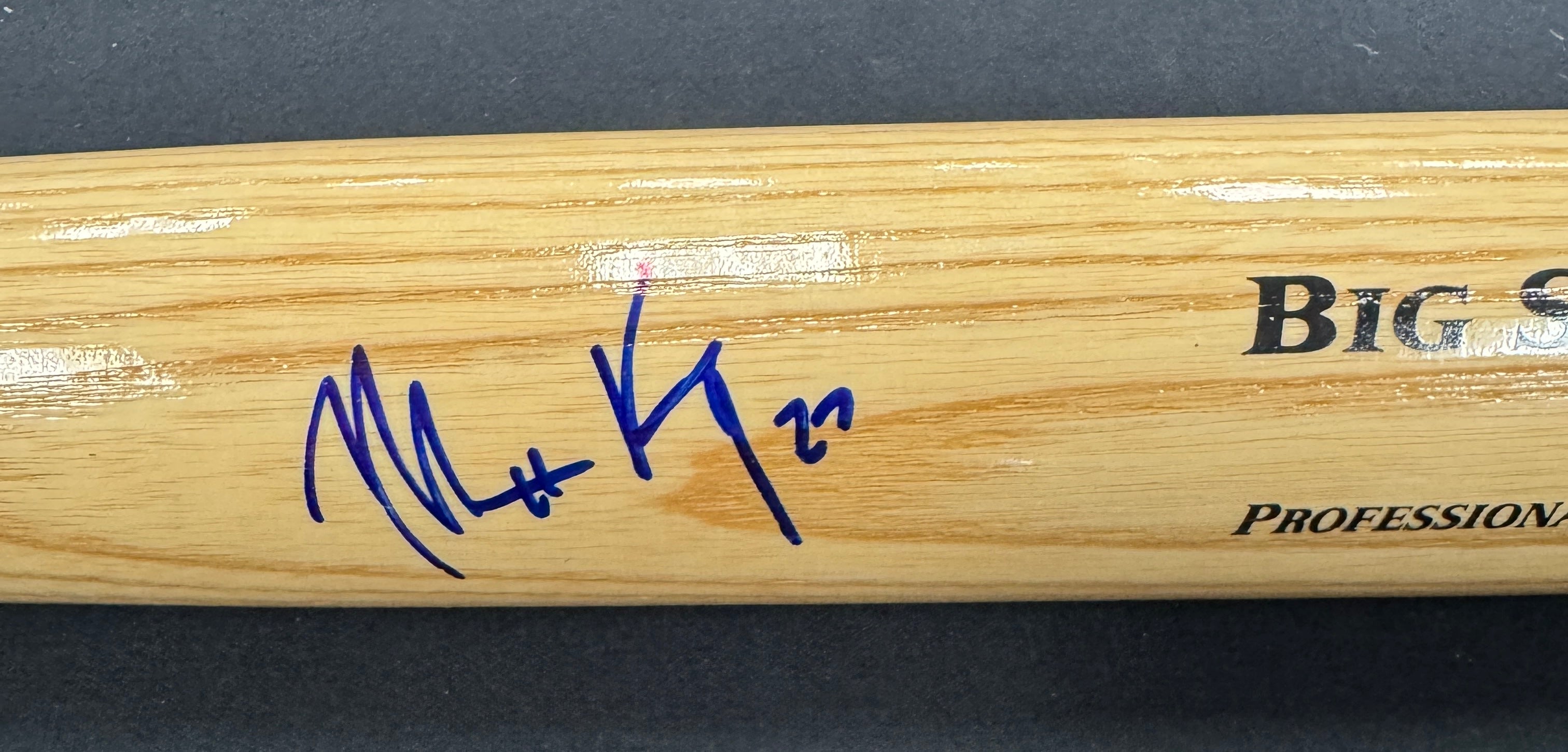 Matt Kemp Signed Autographed Rawlings Baseball Bat JSA *759
