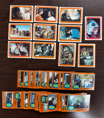1977 Topps Star Wars Series 5 Complete Set (66) W/ Stickers (11) EX-NM