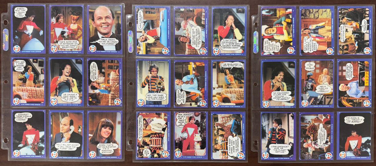 1978 Topps Mork & Mindy Complete Card Set (99) W/ Stickers (22) NM