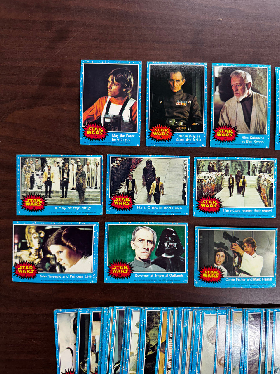 1977 Topps Star Wars Series 1 (64/66) No Stickers VG-EX