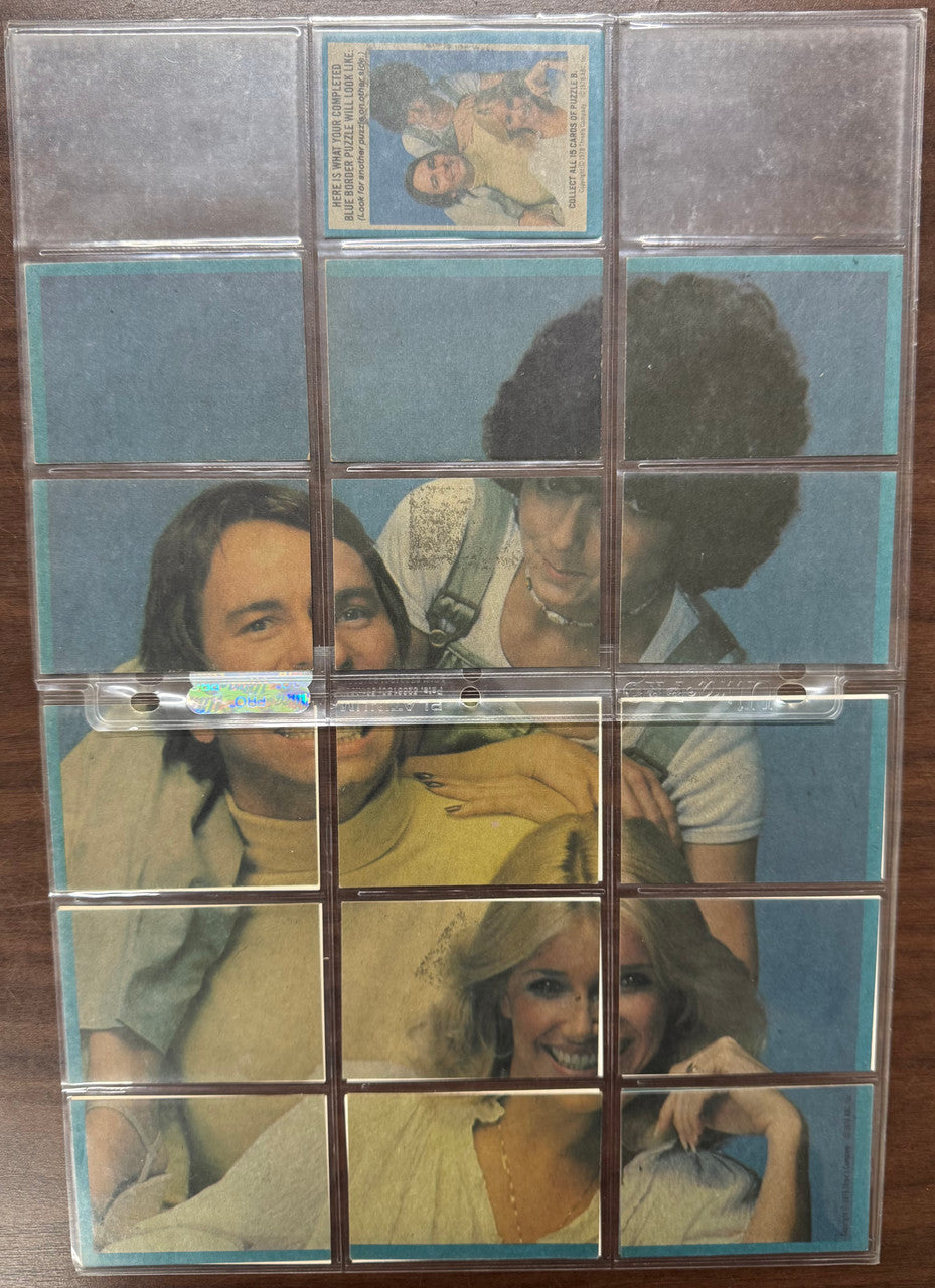 1978 Topps Three's Company Complete Card and Sticker Set (60) EX